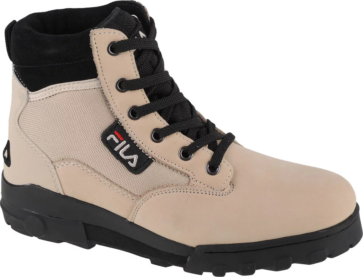 BÉŽOVÉ KOTNÍKOVÉ TENISKY FILA GRUNGE II MID WMN FFW0218-80039 Velikost: 41