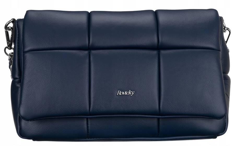 Rovicky tmavě modrá prošívaná crossbody kabelka TWR-173 dark blue Velikost: ONE SIZE