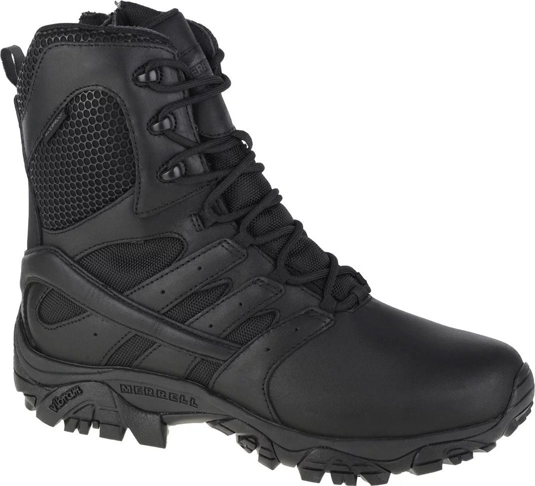 ČERNÉ VYSOKÉ BOTY MERRELL MOAB 2 8\'\' RESPONSE WP J45335 Velikost: 46.5