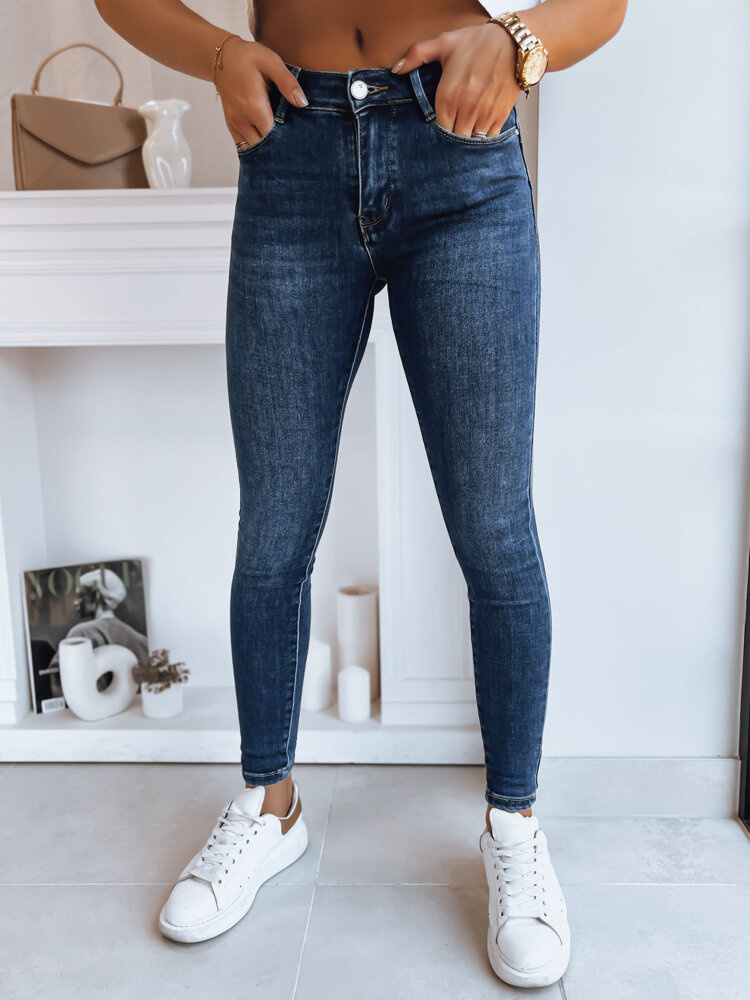 Tmavě modré skinny džíny DIVETTI (Velikost 28)