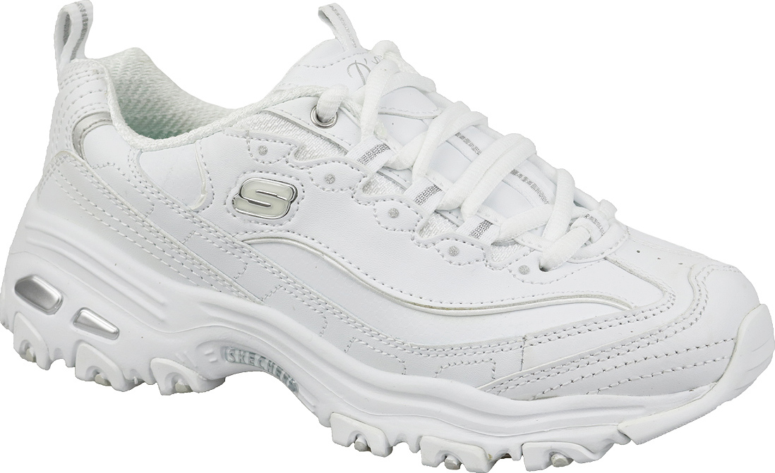 BÍLÉ DÁMSKÉ TENISKY SKECHERS D\'LITES FRESH START 11931-WSL Velikost: 42