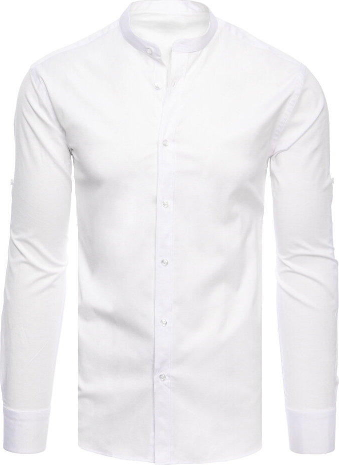 Bílá pánská klasická košile DX2487 Velikost: L