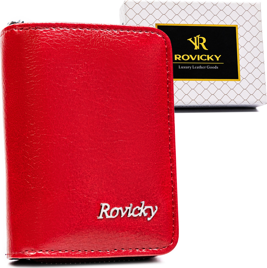 ROVICKY ČERVENÁ MALÁ PENĚŽENKA V226 [DH] RPX-33-ML Velikost: ONE SIZE