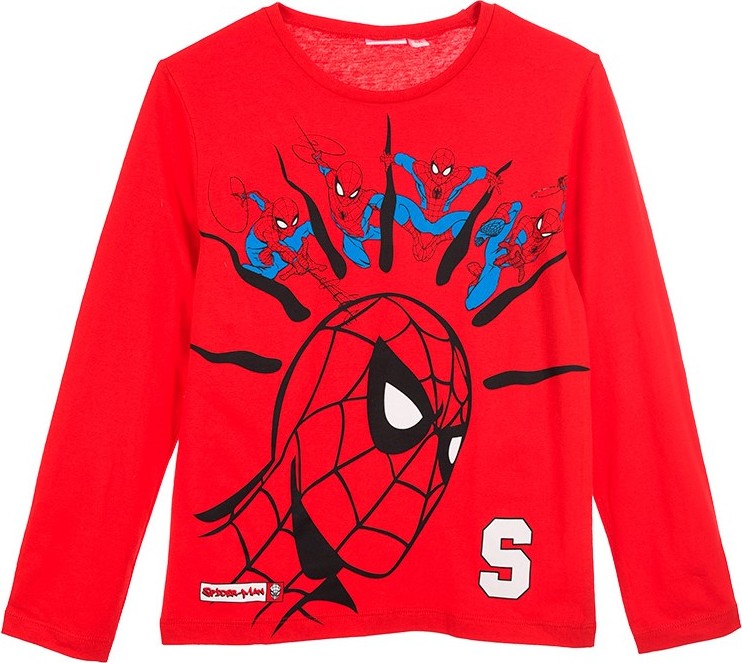 Marvel Spider-man červené chlapecké tričko Velikost: 128