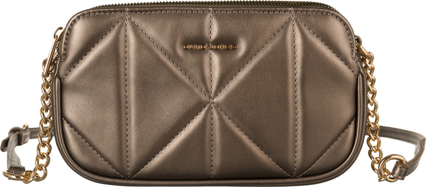 DAVID JONES MĚDĚNÁ ELEGANTNÍ PROŠÍVANÁ CROSSBODY KABELKA [DH] CM6792 Velikost: ONE SIZE