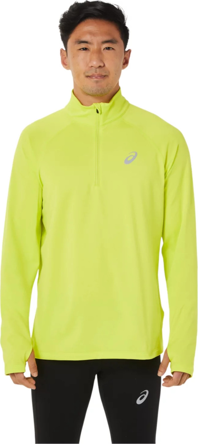 ŽLUTÁ FUNKČNÍ MIKINA ASICS WINTER 1/2 ZIP TOP 2011A708-750 Velikost: S