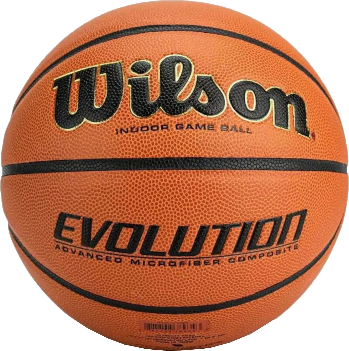 BASKETBALOVÝ MÍČ WILSON EVOLUTION INDOOR GAME BALL WTB0586XBEMEA Velikost: 6