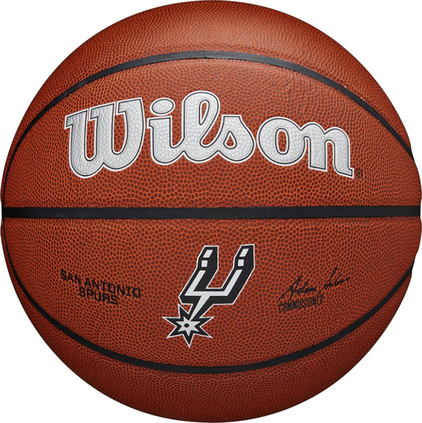 WILSON TEAM ALLIANCE SAN ANTONIO SPURS BALL WTB3100XBSAN Velikost: 7