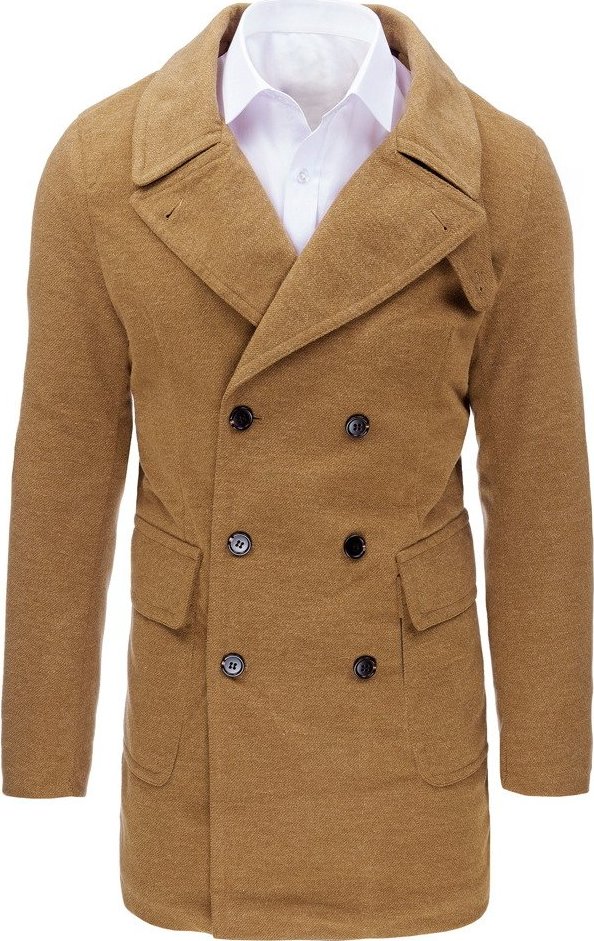 Pánský zimní hnědý kabát cx0362 Velikost: XL