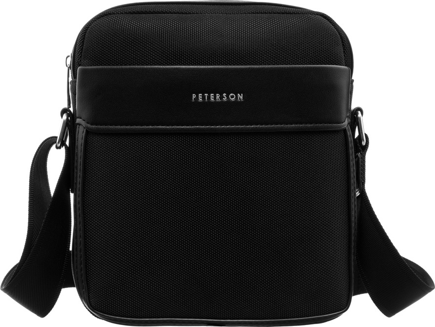 PETERSON ČERNÁ CROSSBODY TAŠKA PŘES RAMENO PU PTN 788801 Velikost: ONE SIZE