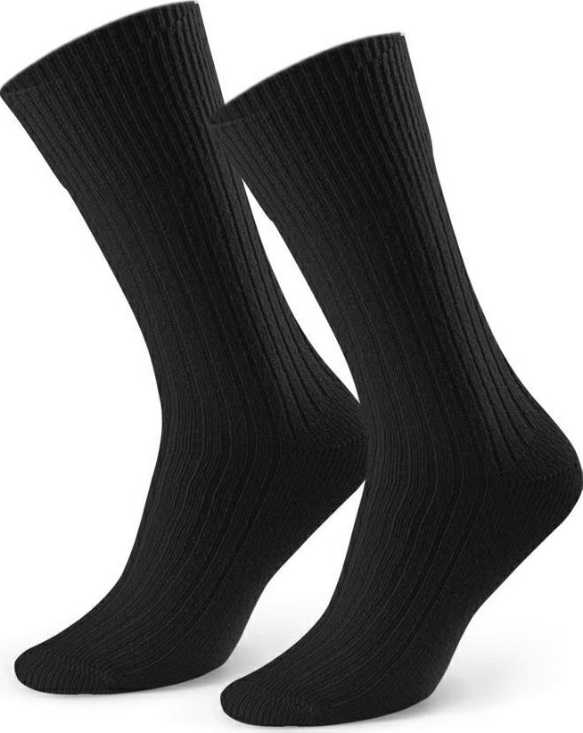 Černé klasické dámské ponožky Art.093 TF023, BLACK Velikost: 38-40