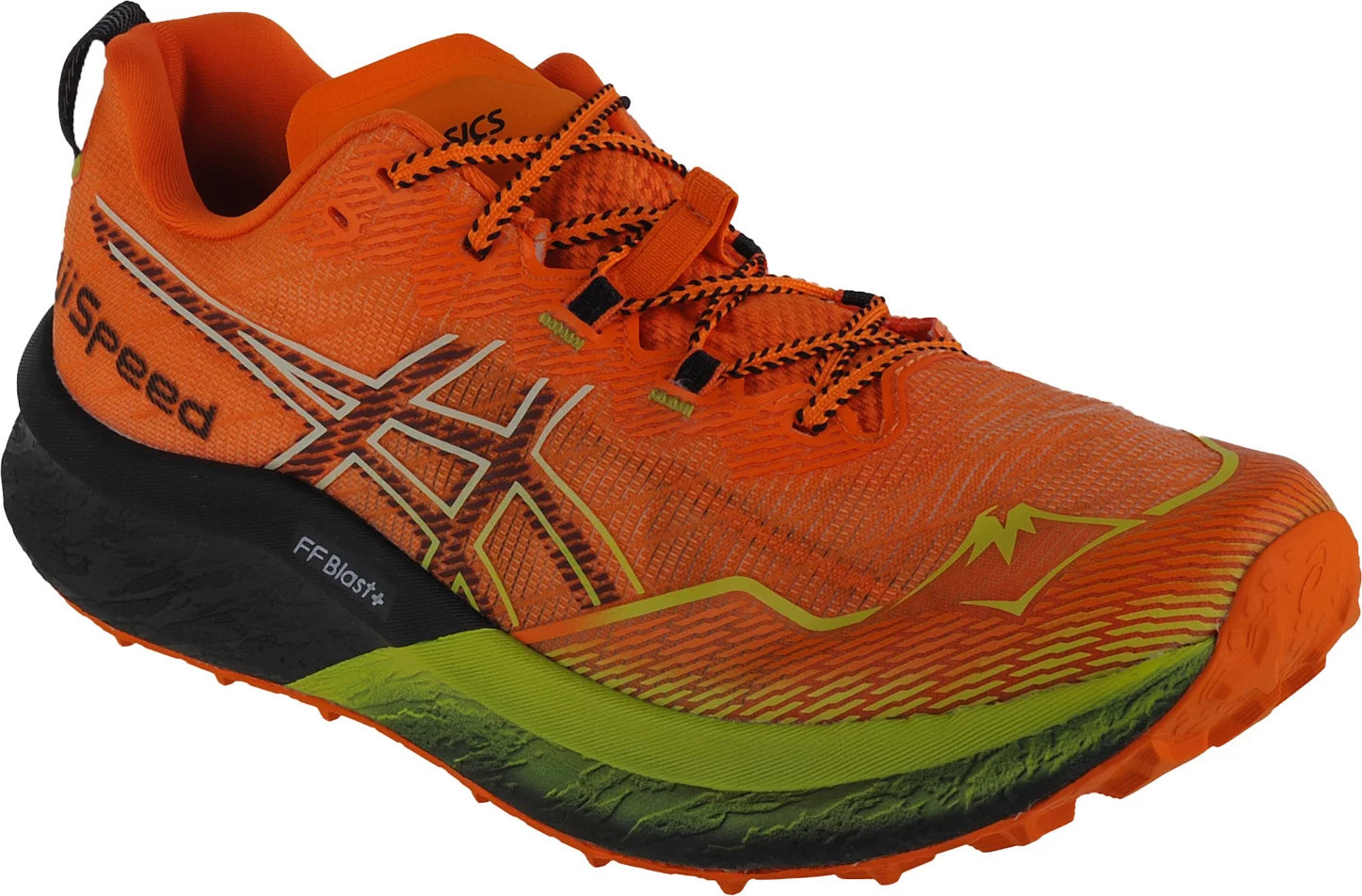 ORANŽOVÉ BĚŽECKÉ TENISKY ASICS FUJISPEED 2 1011B699-800 Velikost: 40.5