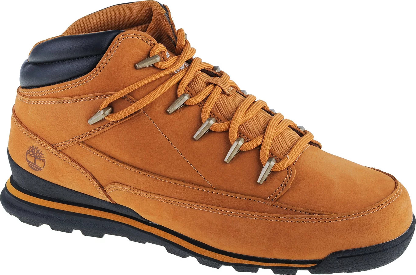 Hnědé kotníkové boty Timberland Euro Rock Mid Hiker (Velikost 40)