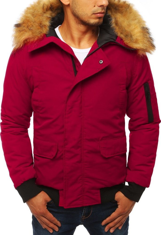 Pánská červená zimní bunda tx2872 Velikost: L