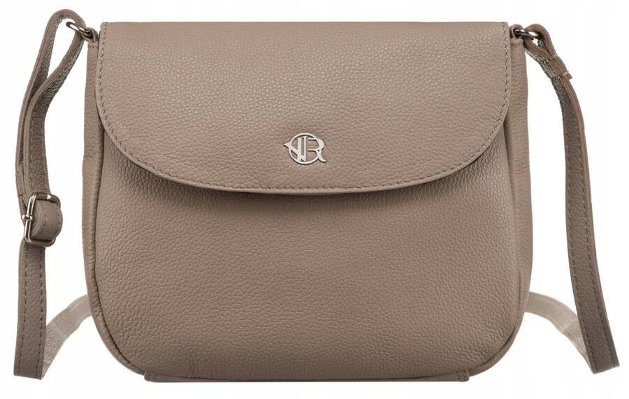 Rovicky Tmavě béžová kožená crossbody kabelka R-YP-17571-FTS Velikost: ONE SIZE