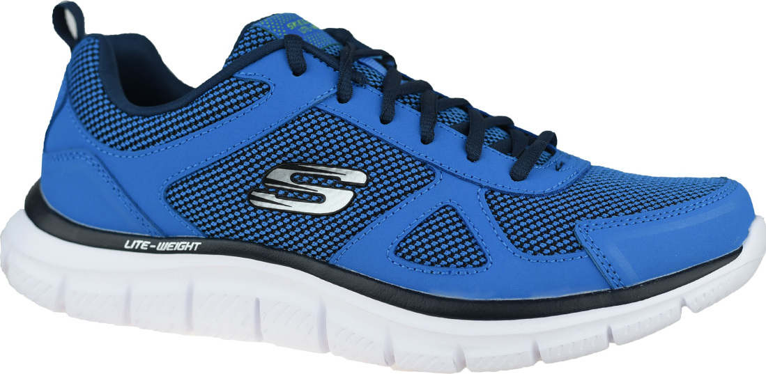 MODRÉ PÁNSKÉ TENISKY SKECHERS TRACK-BUCOLO 52630-BLLM Velikost: 43