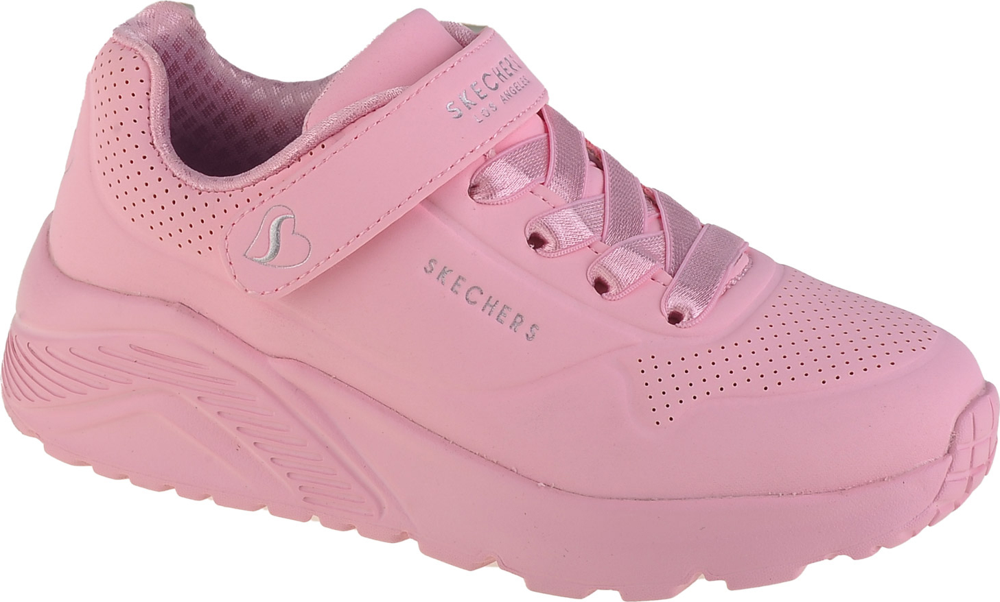 RŮŽOVÉ DÍVČÍ TENISKY SKECHERS UNO LITE-FROSTY VIBE 310459L-LTPK Velikost: 32