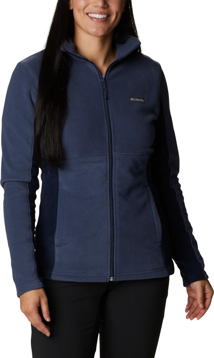 TMAVĚ MODRÁ FLEECOVÁ MIKINA COLUMBIA BASIN TRAIL III FULL ZIP FLEECE 1938041466 Velikost: S