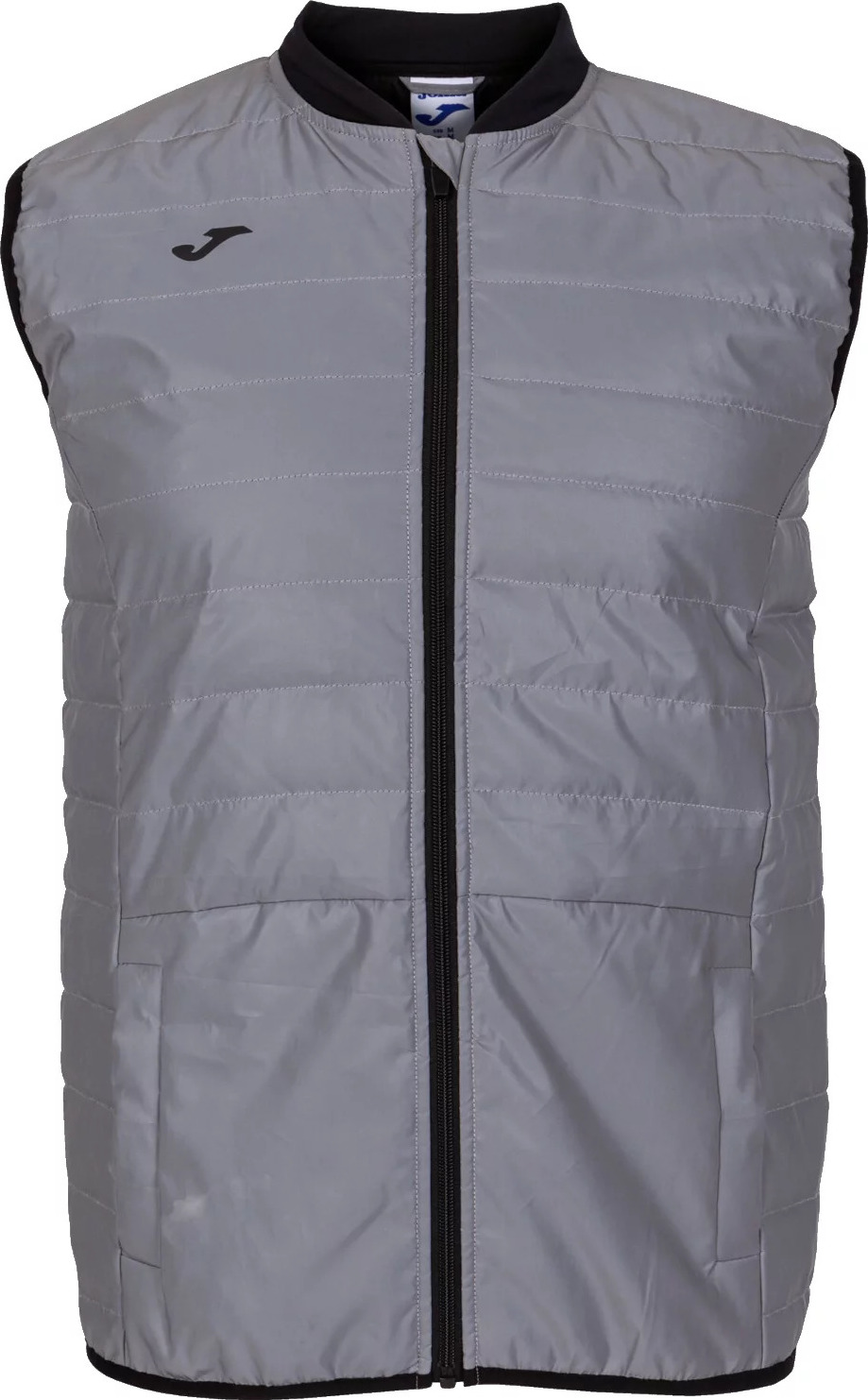 Tmavě šedá reflexní běžecká vesta Joma R-Night Padding Vest (Velikost L)