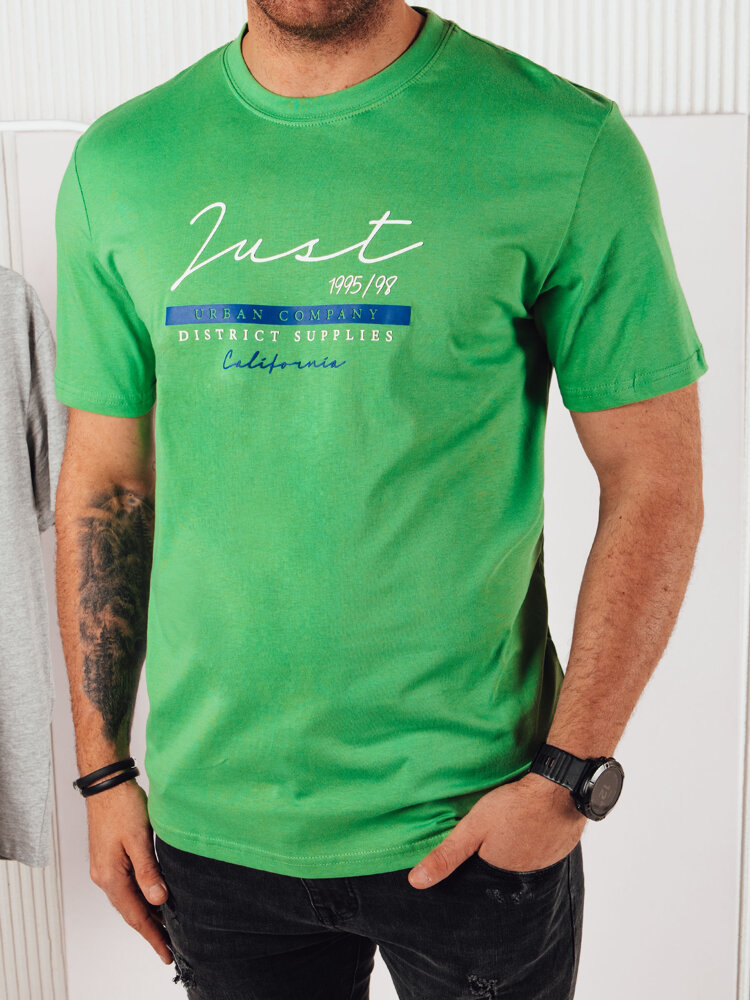 Zelené tričko s potiskem RX5426 Velikost: L