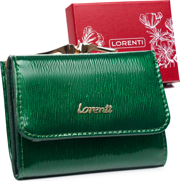Lorenti zelená peněženka se západkou S193 [DH] 55287-SH Velikost: ONE SIZE