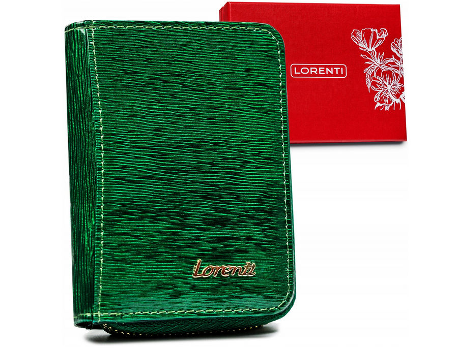 Lorenti zelená kožená peněženka S188 [DH] 5157-SH Velikost: ONE SIZE