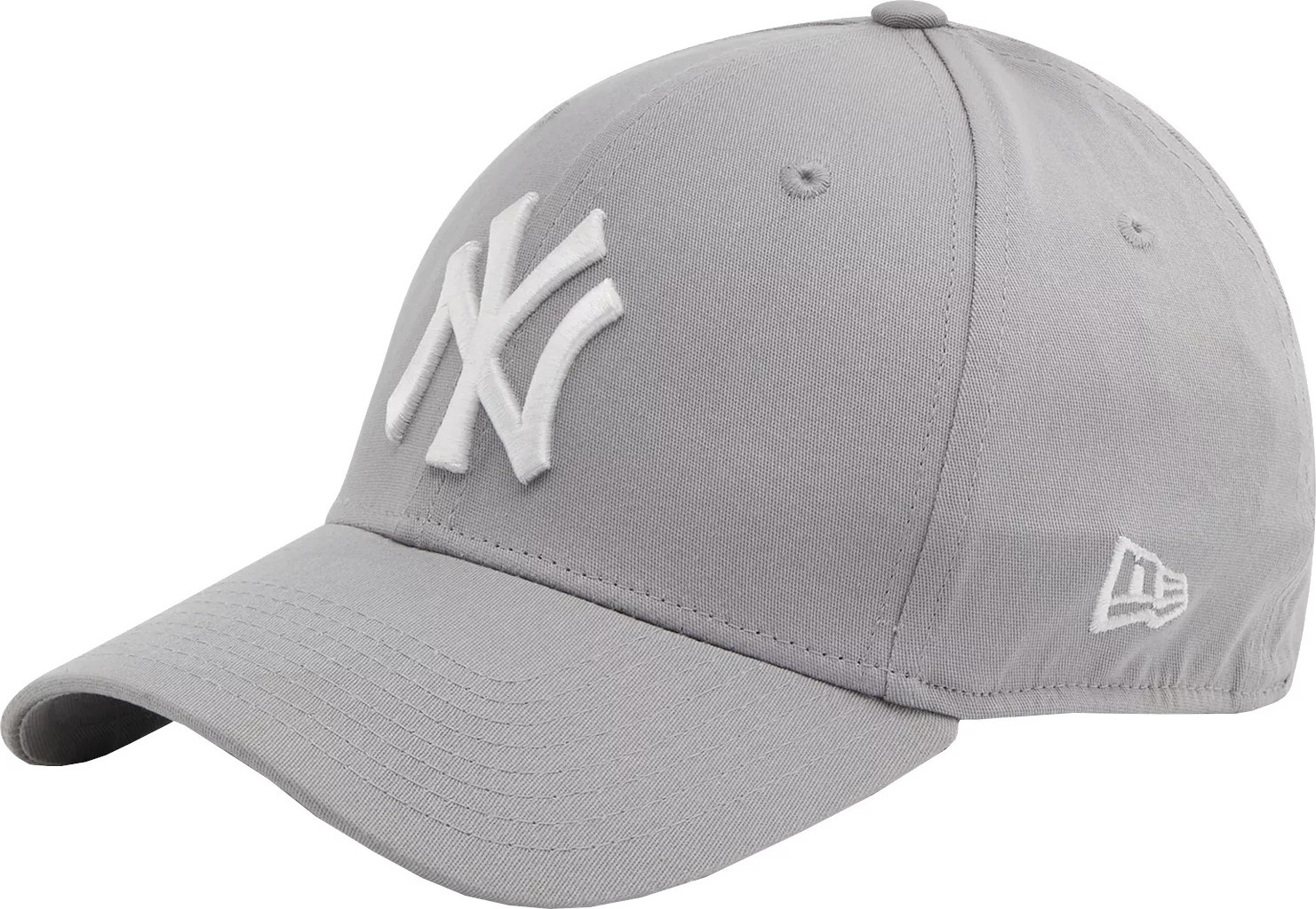 SVĚTLE ŠEDÁ PÁNSKÁ KŠILTOVKA NEW ERA 39THIRTY LEAGUE ESSENTIAL NEW YORK YANKEES MLB CAP 10298279 Velikost: S/M