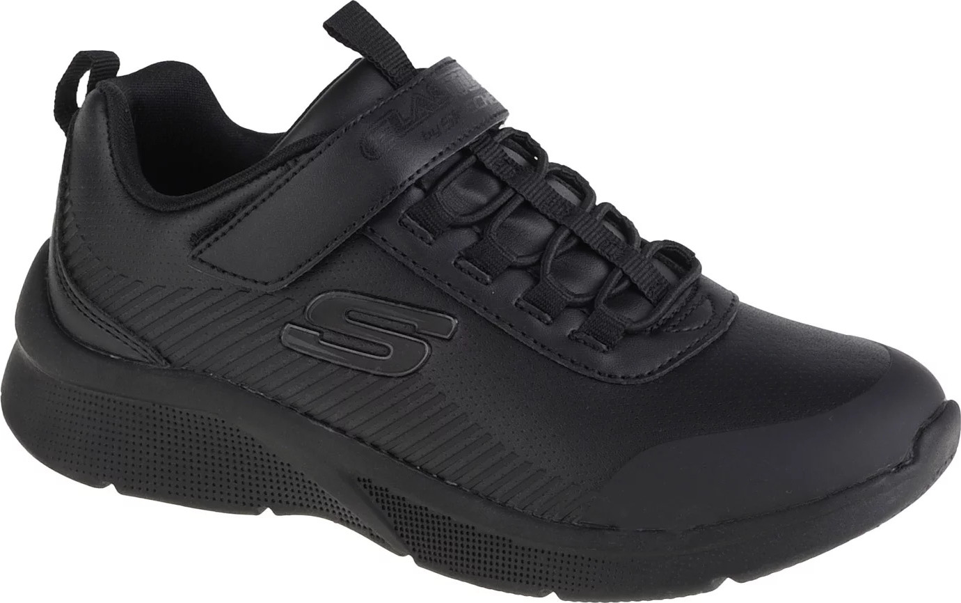 ČERNÉ CHLAPECKÉ TENISKY SKECHERS MICROSPEC-CLASSMATE 302607L-BBK Velikost: 35