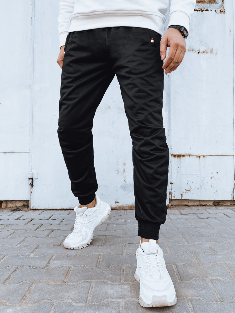 Černé pánské jogger tepláky UX4119 Velikost: XL/2XL