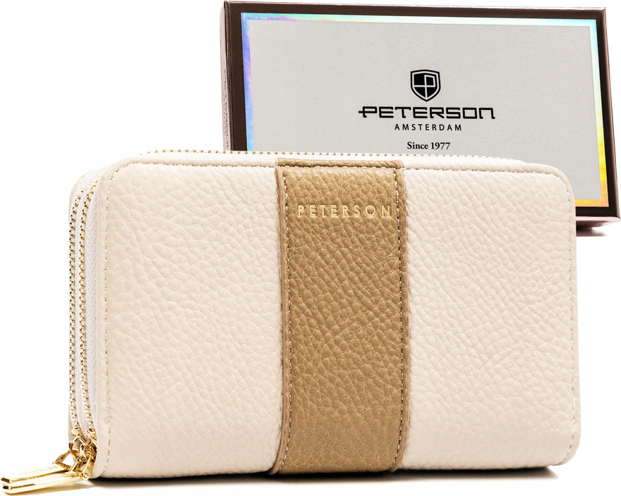Peterson béžová dámská peněženka Y662 PTN 007-DN Velikost: ONE SIZE