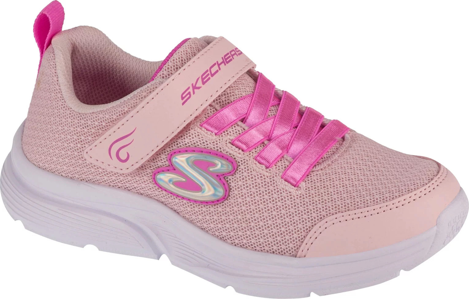 SVĚTLE RŮŽOVÉ DÍVČÍ TENISKY SKECHERS WAVY-LITES - BLISSFULLY FREE 303522L-LTPK Velikost: 30