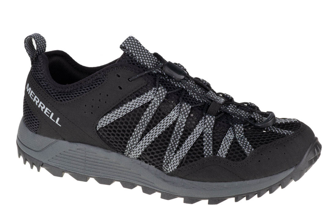 Černé trekingové boty Merrell Wildwood Aerosport J036109 Velikost: 43.5