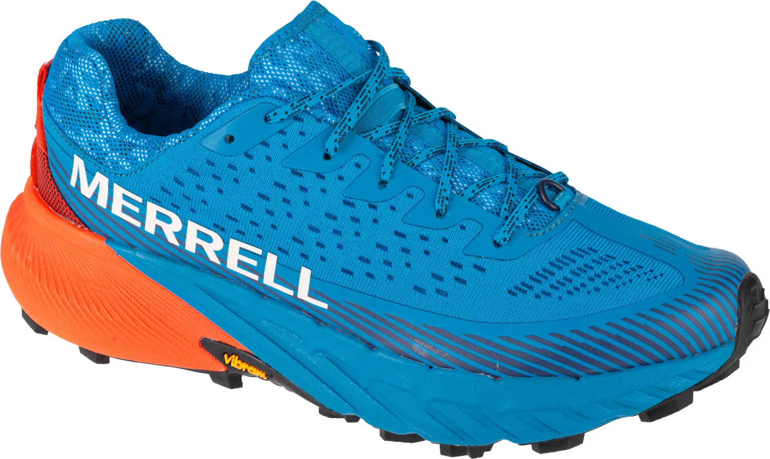 Modré běžecké tenisky Merrell Agility Peak 5 J068043 Velikost: 43.5