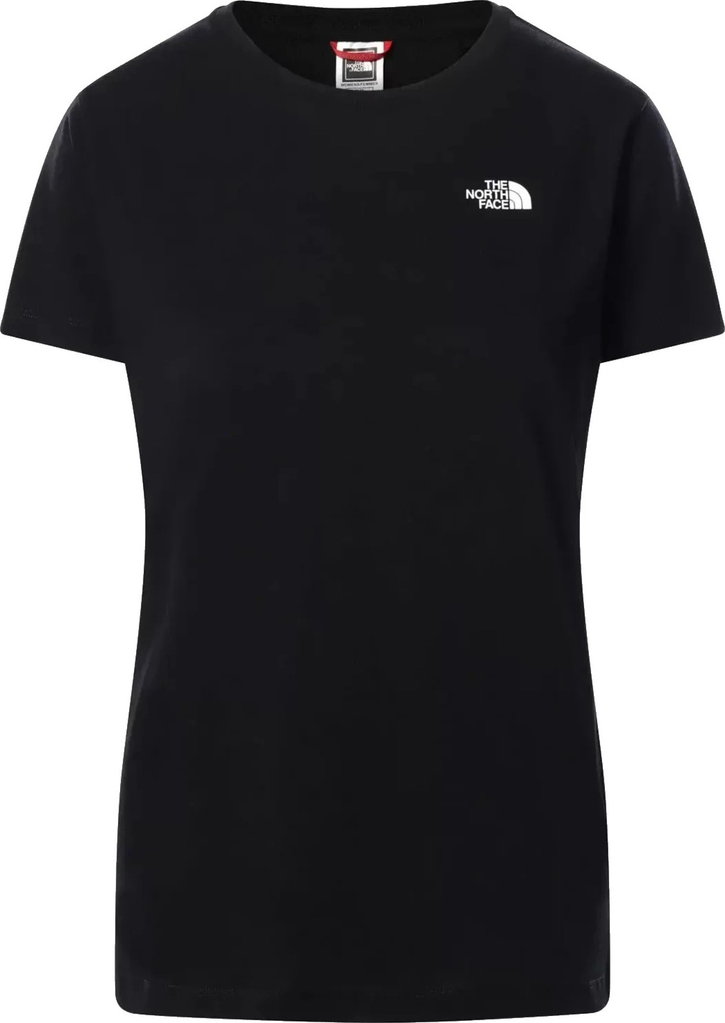 Černé dámské bavlněné tričko The North Face W Simple Dome Tee NF0A4T1AJK3 Velikost: XS