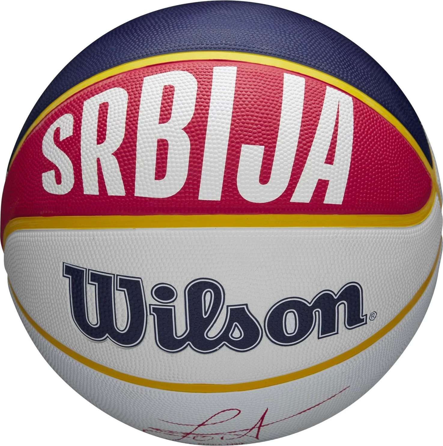 Wilson NBA Player Local Nikola Jokic Outdoor Ball WZ4006701XB Velikost: 7