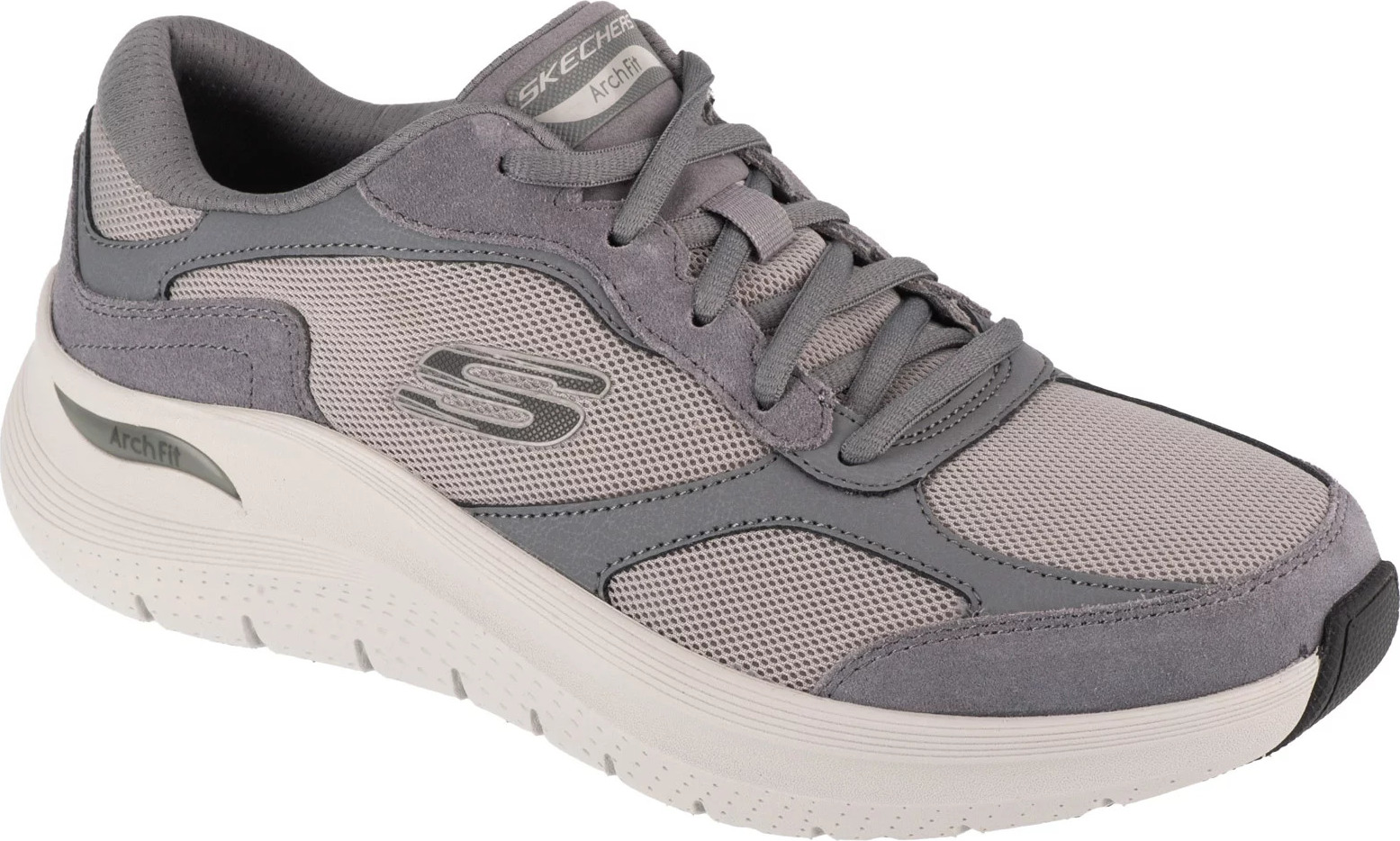 Šedé pánské tenisky Skechers Arch Fit 2.0 - The Keep (Velikost 40)