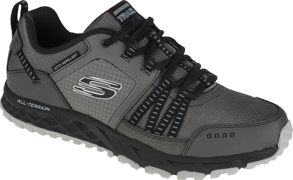 Tmavě šedé sportovní boty Skechers Escape Plan 51591-CCBK Velikost: 41
