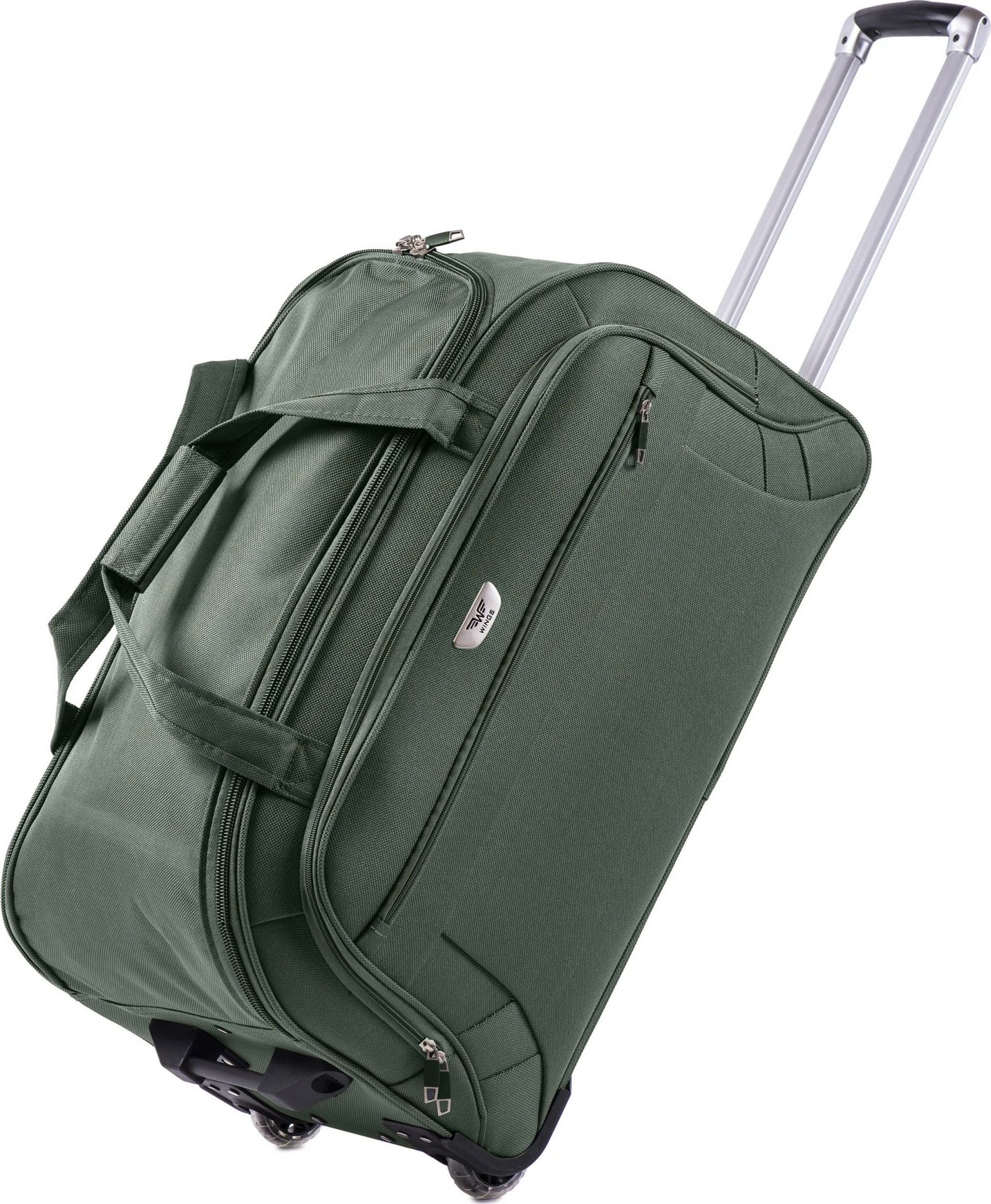 Zelená cestovní taška na kolečkách vel. L C1109, L, Green Velikost: L
