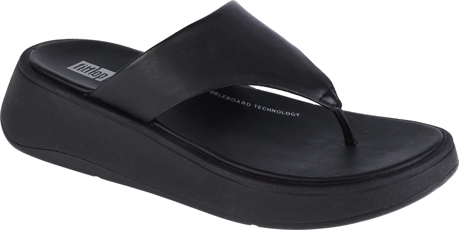 Černé dámské žabky FitFlop F-Mode FW4-090 Velikost: 38