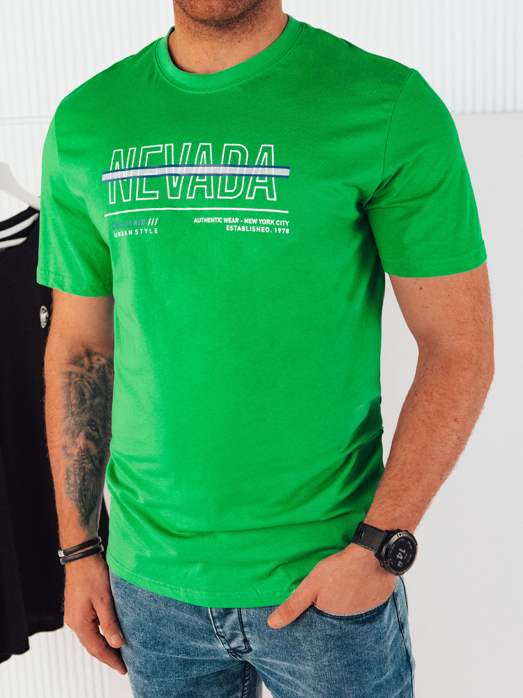 Zelené tričko s nápisem Nevada RX5438 Velikost: M