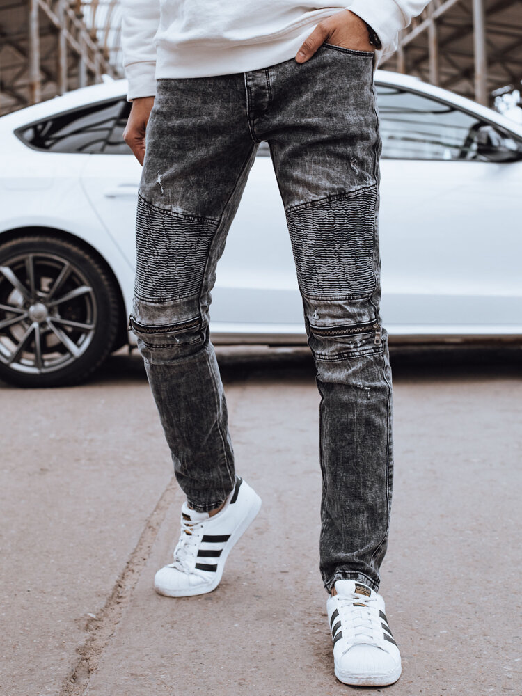 Černé džínové kalhoty UX4246 Velikost: 34