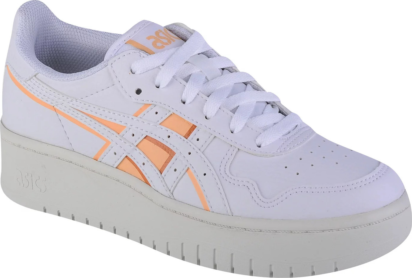 Bílé dámské tenisky ASICS Japan S PF s oranžovými detaily 1202A360-111 Velikost: 40.5