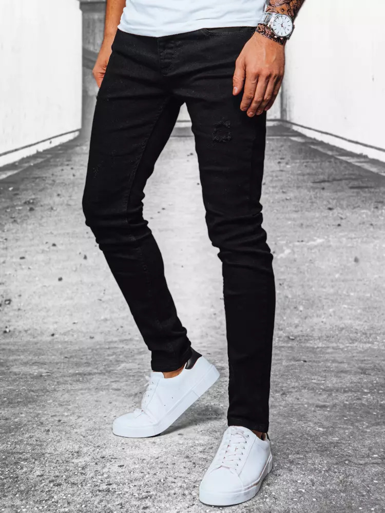 Černé pánské džínové kalhoty UX3914 Velikost: 34