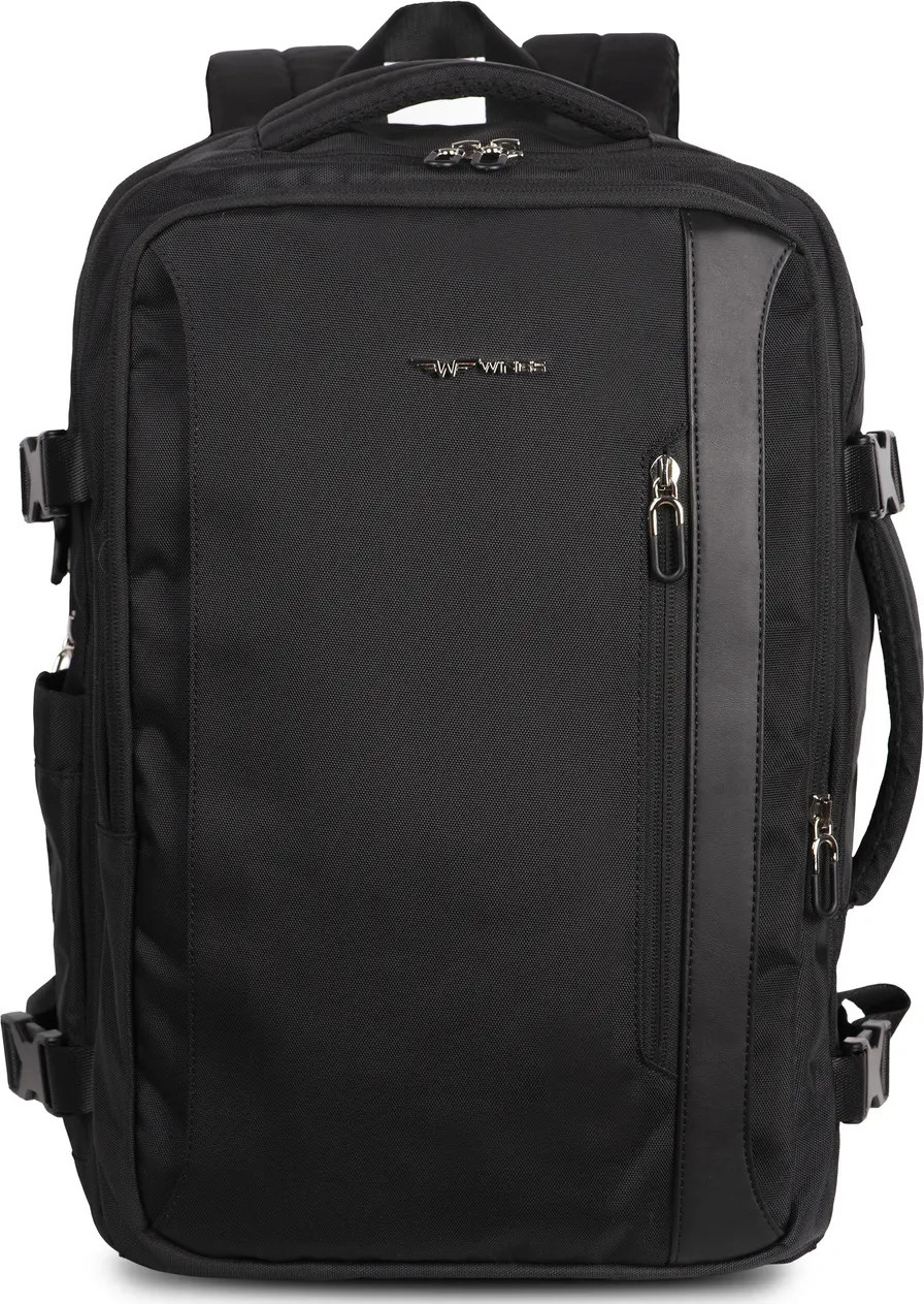 Černý multifunkční batoh Wings Skylark SKY001, Wings multifunctional backpack, BLACK Velikost: ONE SIZE