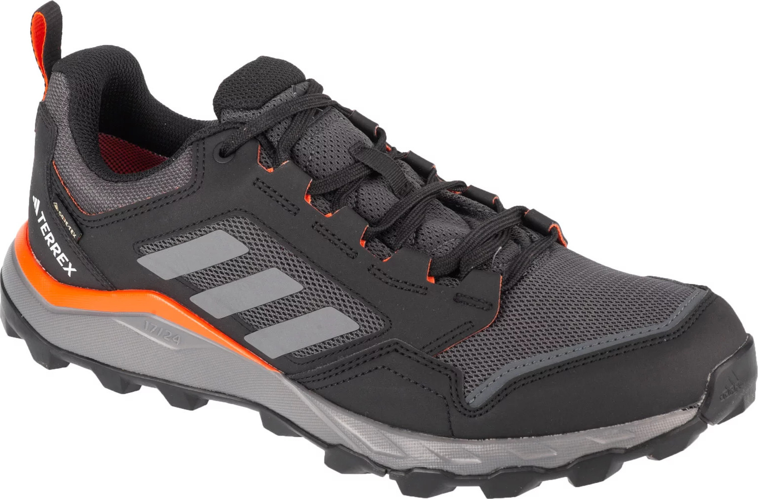 ŠEDÉ TURISTICKÉ TENISKY ADIDAS TERREX TRACEROCKER 2 GTX TRAIL IF0380 Velikost: 46 2/3