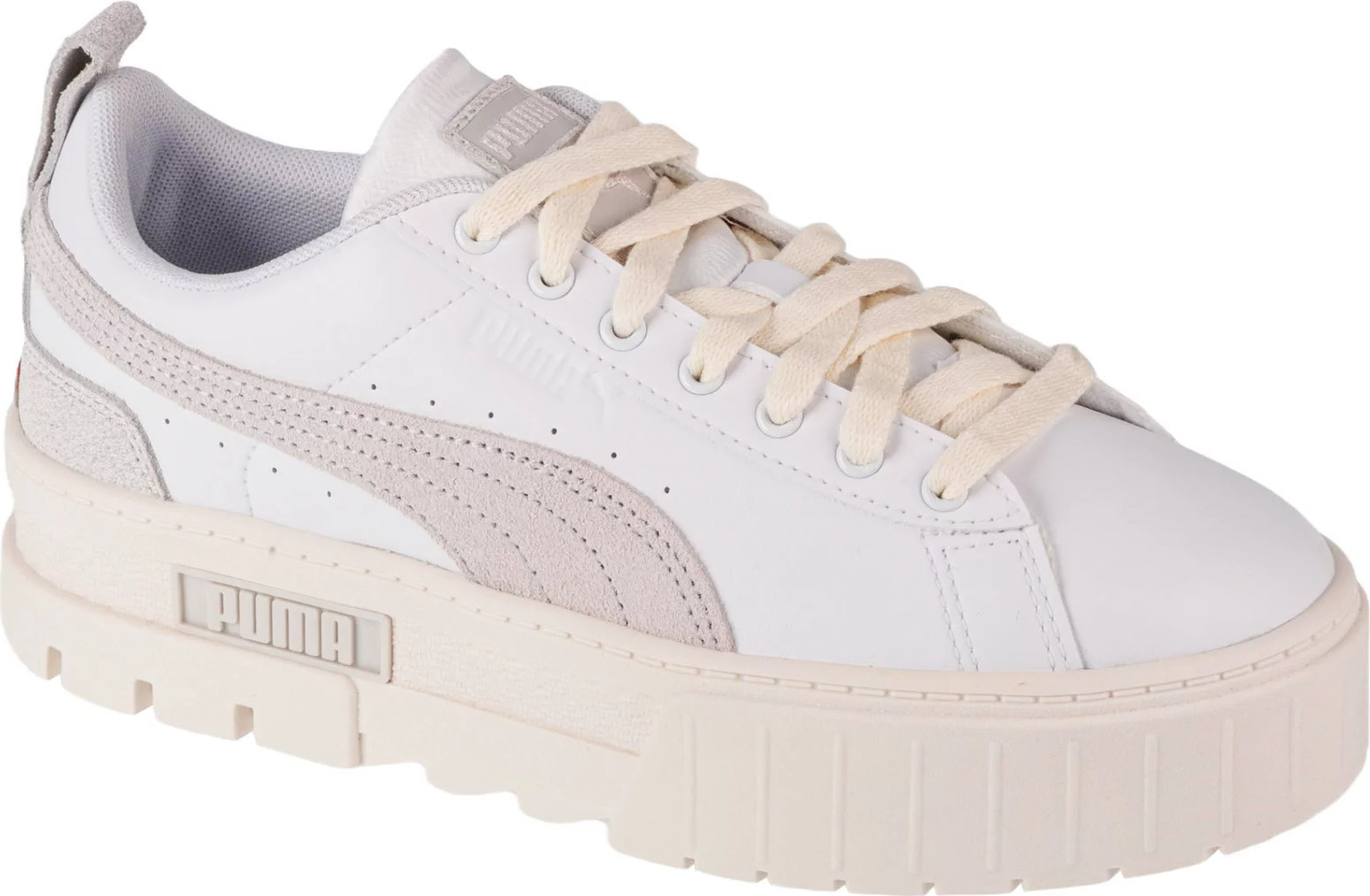 Bílé tenisky na platformě Puma Mayze Classic Wmns 389861-01 Velikost: 37