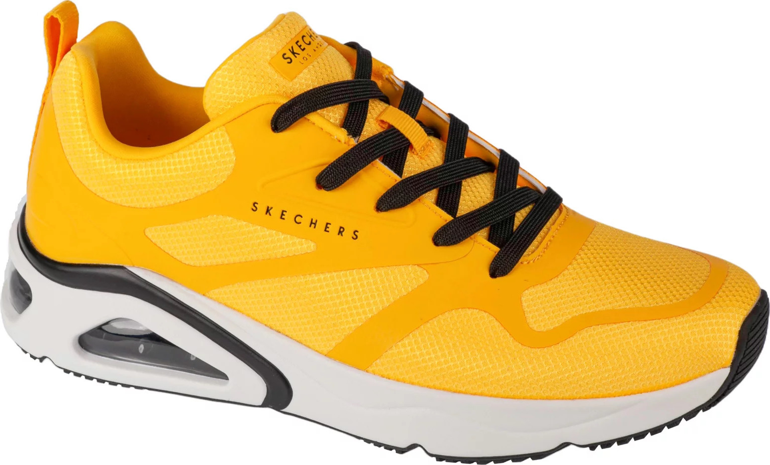 Žluté pánské tenisky Skechers Tres-Air Uno - Revolution-Airy 183070-YEL Velikost: 42