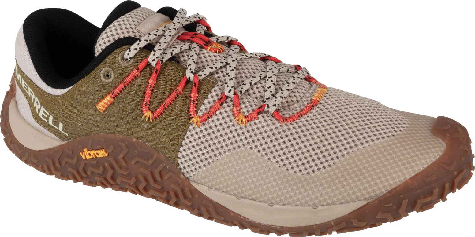 Béžové běžecké barefoot boty Merrell Trail Glove 7 J068139 Velikost: 42