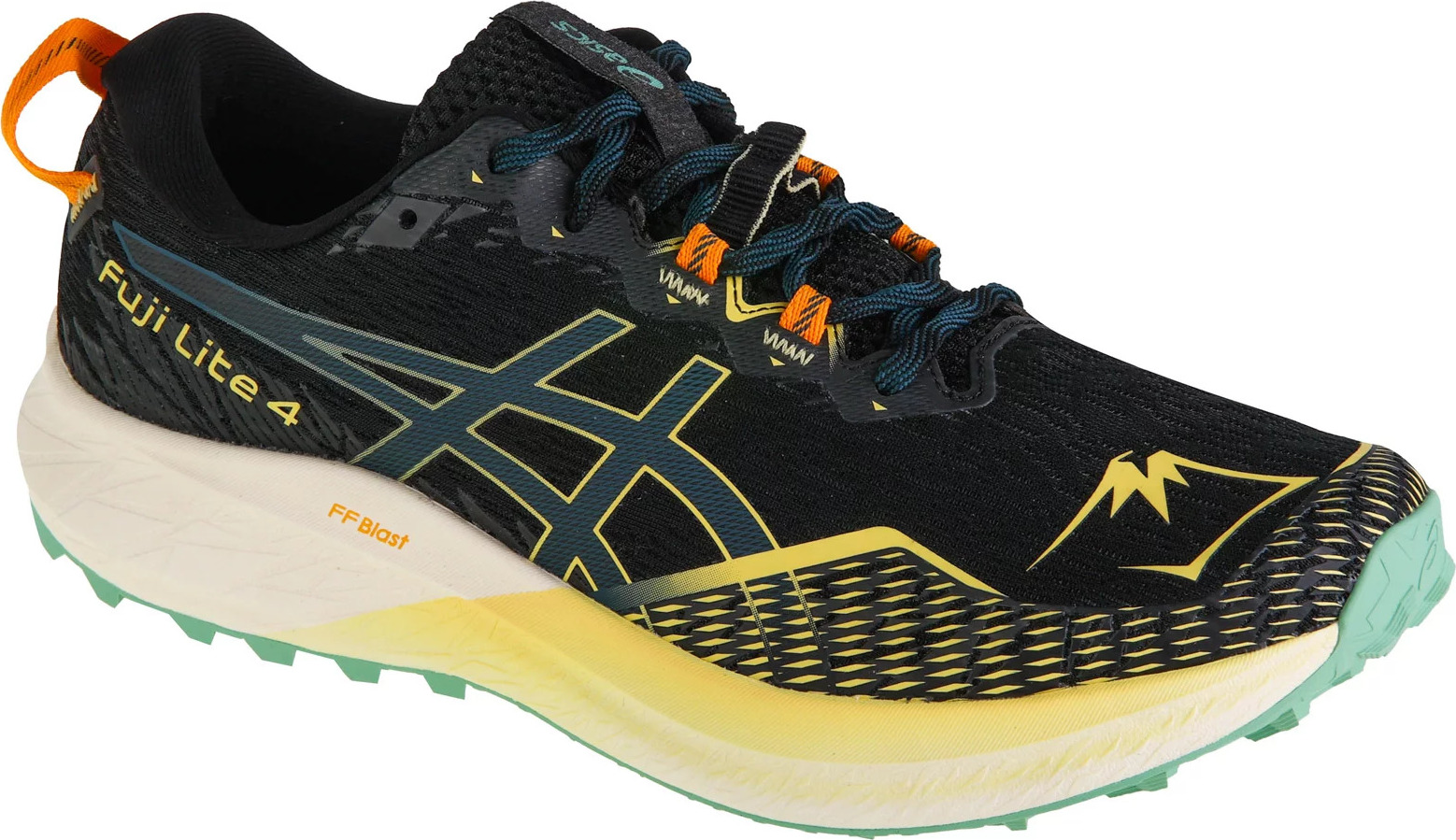 ČERNÉ BĚŽECKÉ TENISKY ASICS FUJI LITE 4 1011B698-002 Velikost: 44