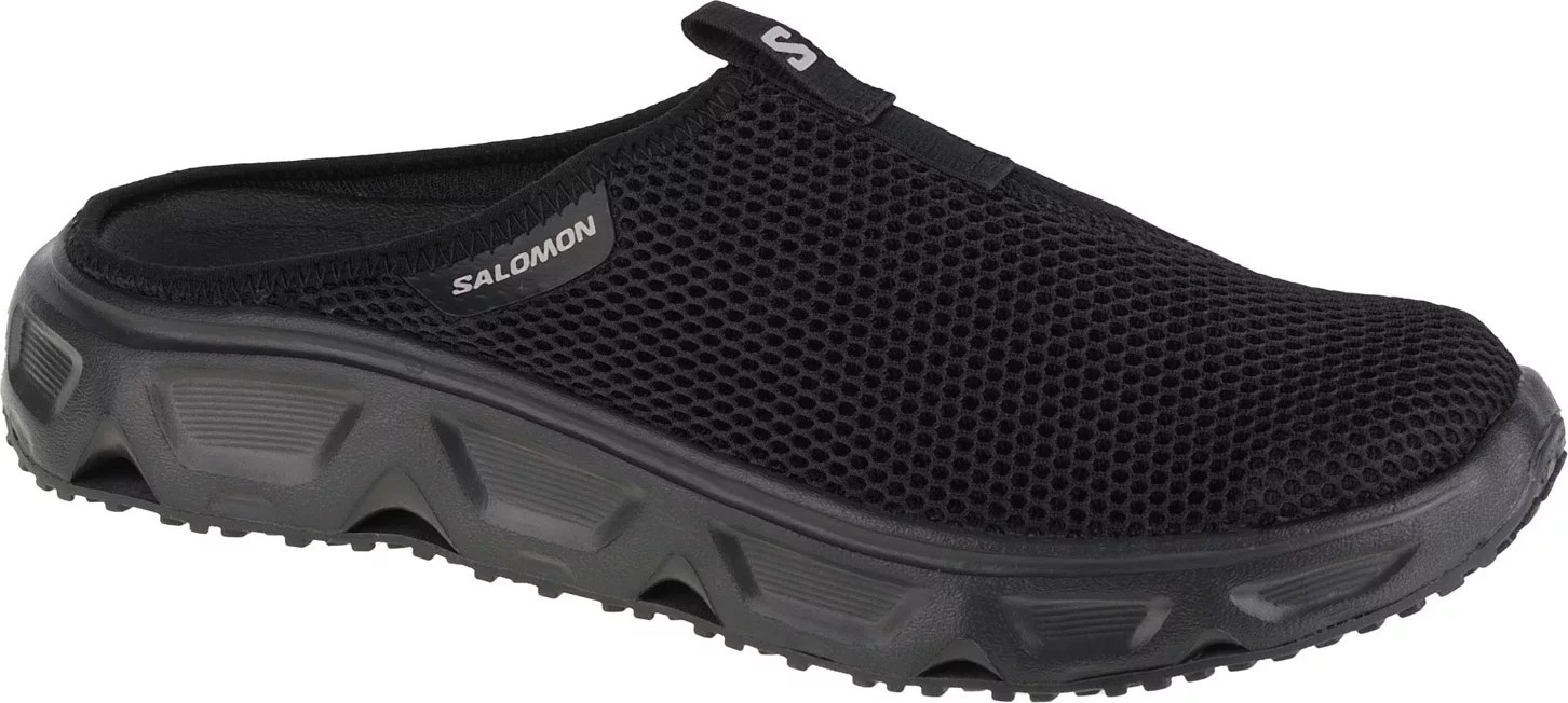 Černé pánské pantofle Salomon Reelax Slide 6.0 471120 Velikost: 42